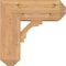 Ekena Millwork Merced Craftsman Smooth Bracket w/ Offset Brace, Western Red Cedar, 7 1/2"W x 18"D x 18"H BKT0806X18X18MRC04SWR - alternate 4